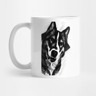 Friendly dog portrait Mug